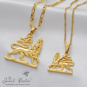 Ethiopia + Lion of Judah Pendants