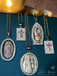 Pavé Crosses • Virgin Mary of Guadalupe • St. Benedict