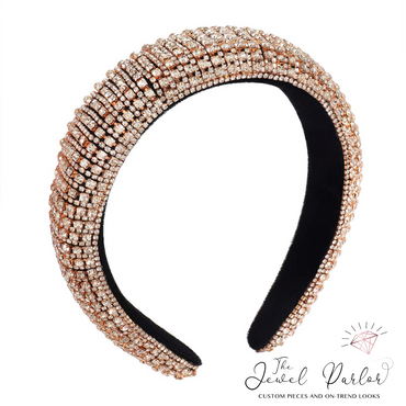 Dresden Jeweled Padded Headband