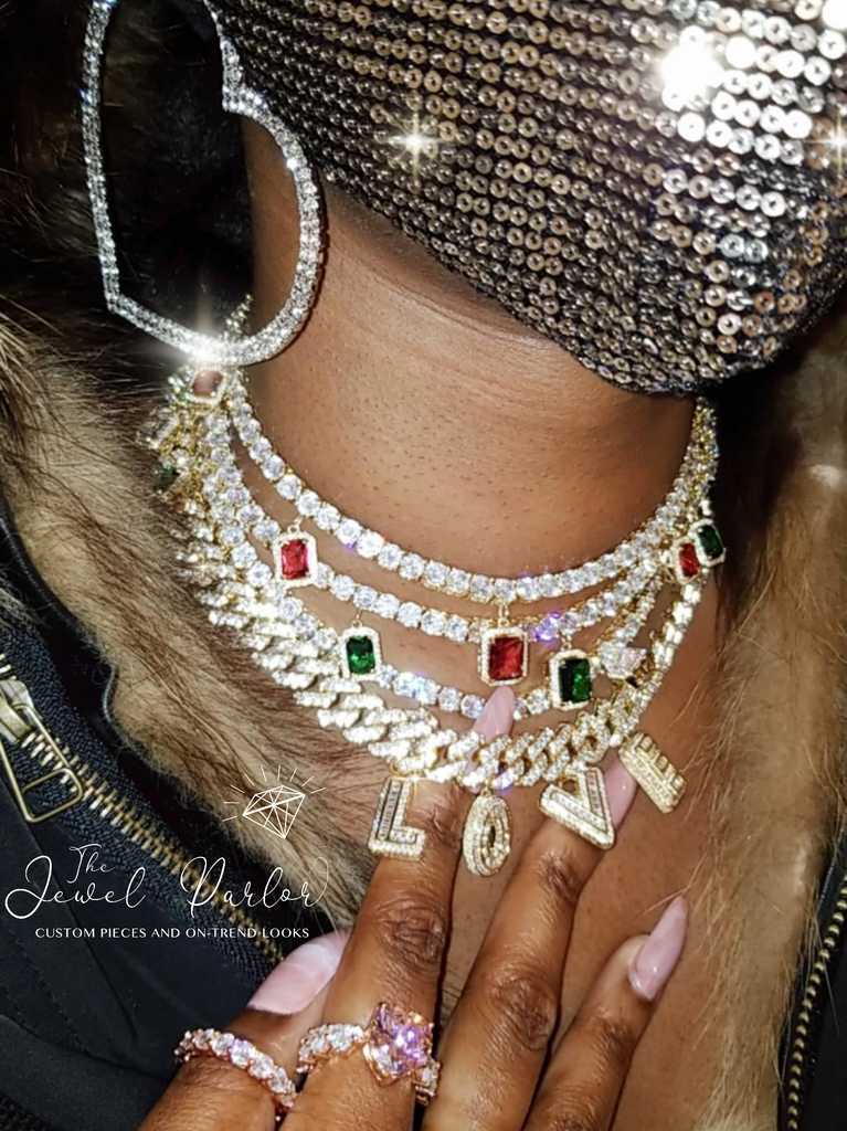 Custom 2025 baguette chain