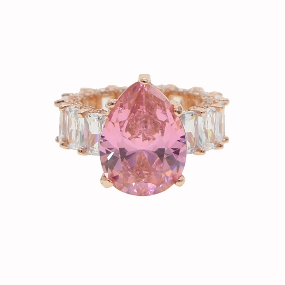 Wifey Material Pink and Rose Gold Ring