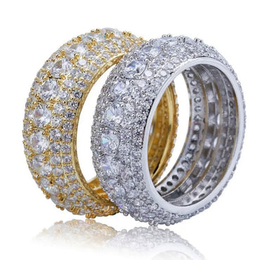 King Georgina the Fifth Pavé Ring