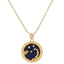 Blue Sandstone Star Sign Horoscope Zodiac Necklace