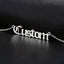 Personalized Custom Name Necklace OLD ENGLISH