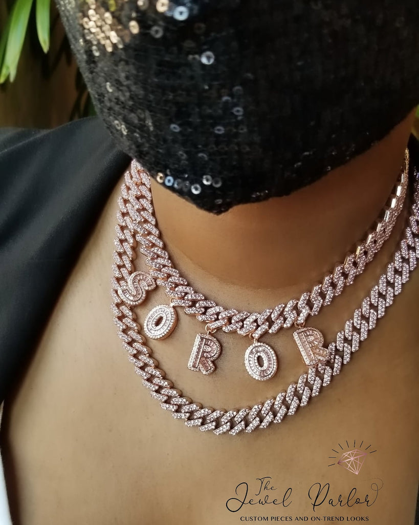 Custom Sorority Baguette Necklace | SOROR