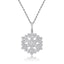 Jackie Frost Icy Snowflake Pendant