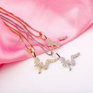 Vixen Pinup Girl Mudflap Necklace