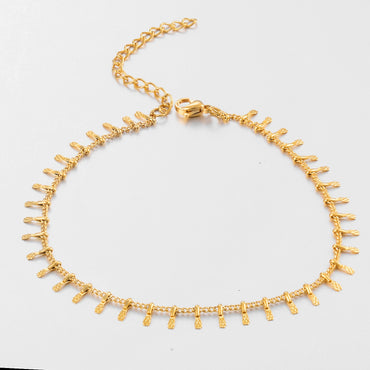 Dainty Fringe Anklet